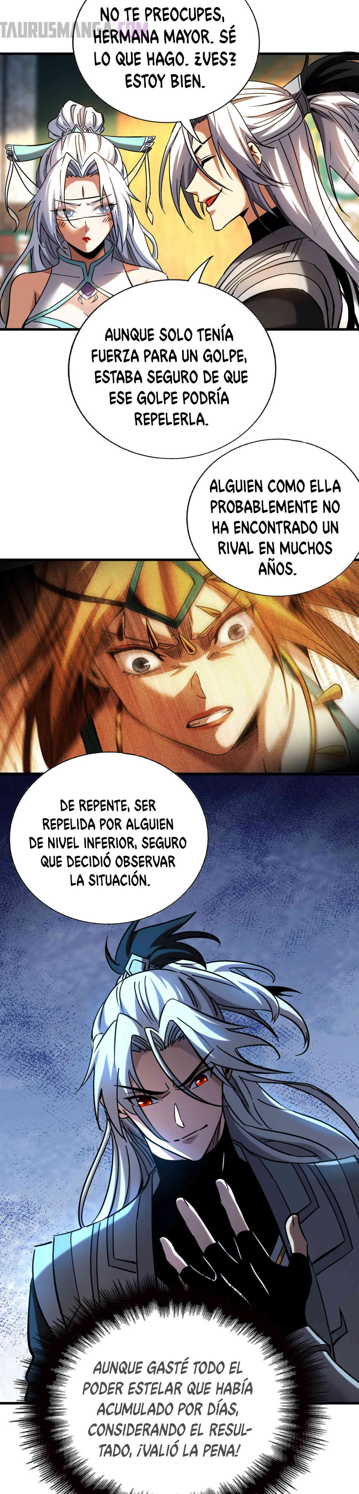 ¡Mientras mis discípulos se matan entrenando, yo me relajo! Capítulo 100 en Línea - página 9