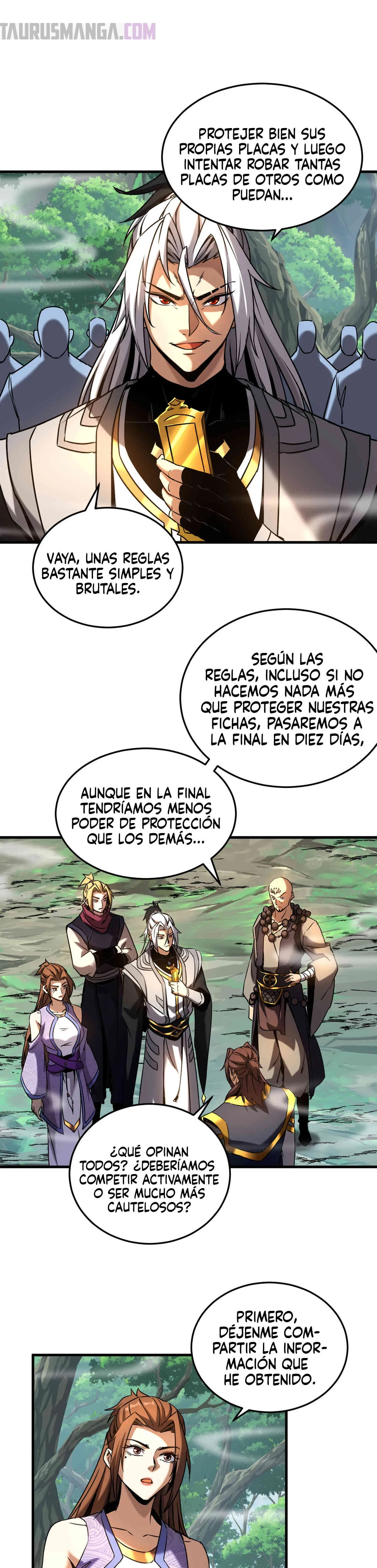 ¡Mientras mis discípulos se matan entrenando, yo me relajo! Capítulo 102 en Línea - página 4
