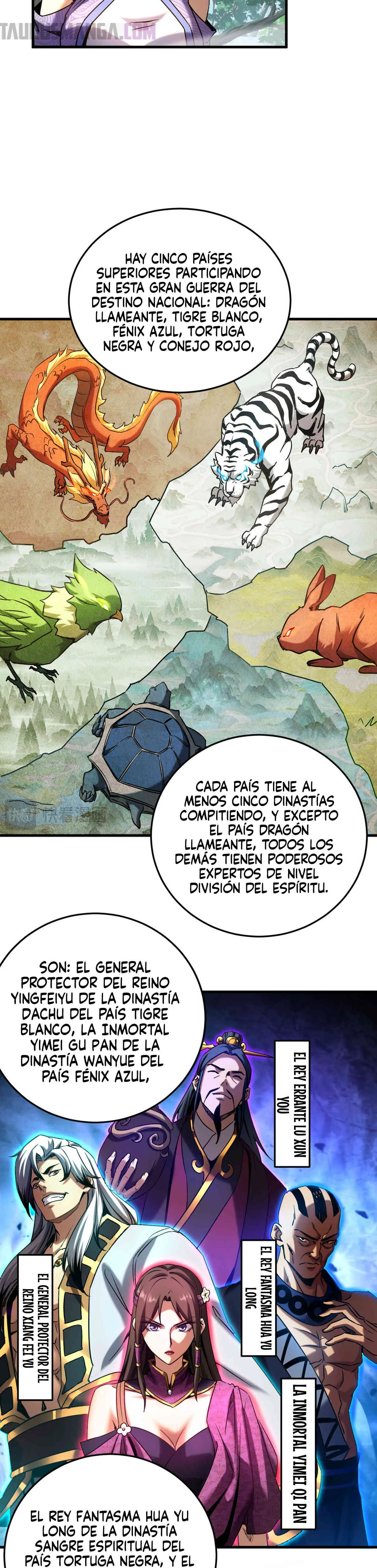 ¡Mientras mis discípulos se matan entrenando, yo me relajo! Capítulo 102 en Línea - página 5