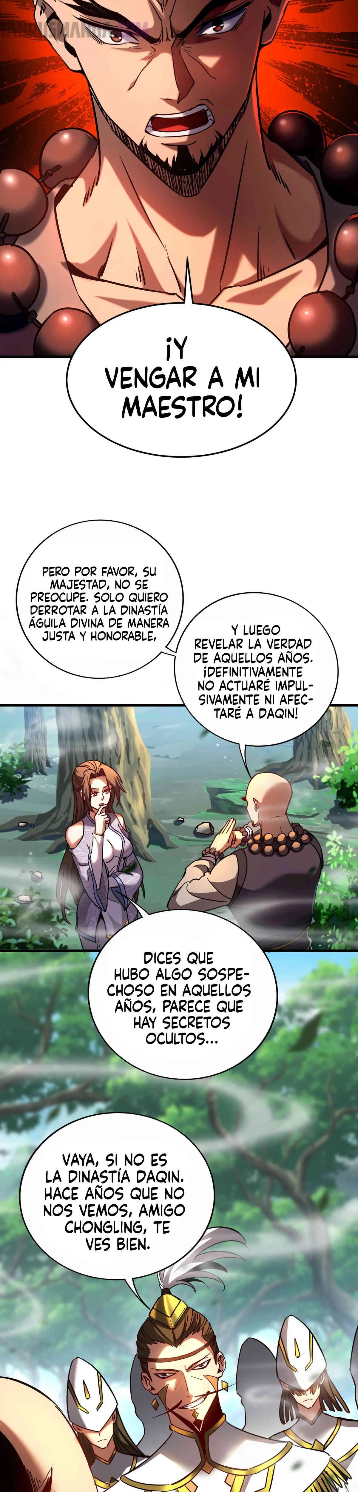 ¡Mientras mis discípulos se matan entrenando, yo me relajo! Capítulo 102 en Línea - página 9