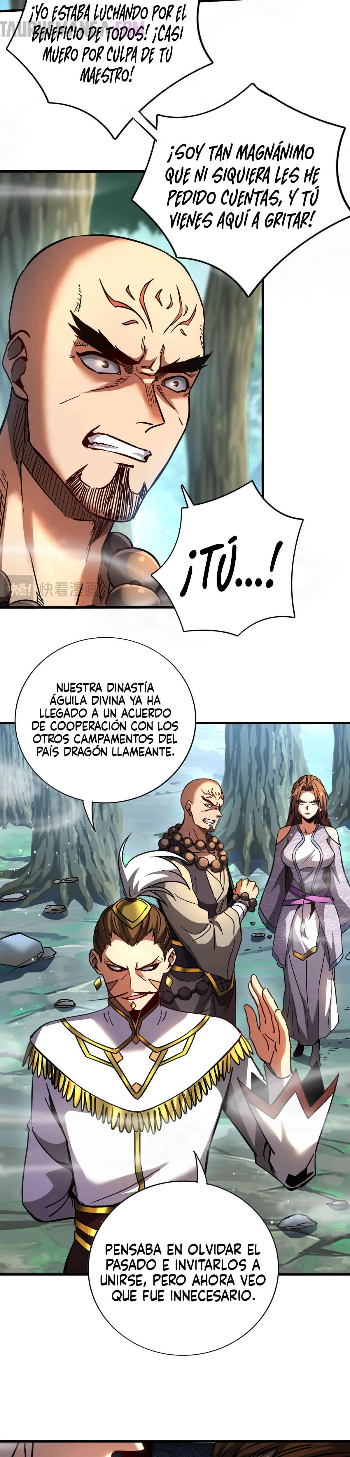 ¡Mientras mis discípulos se matan entrenando, yo me relajo! Capítulo 102 en Línea - página 11