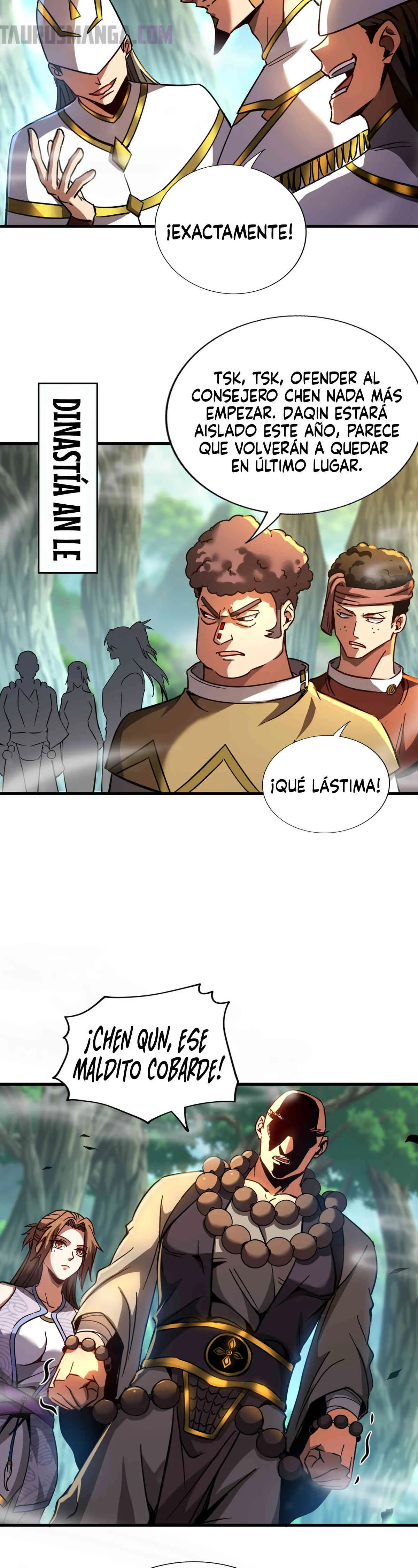 ¡Mientras mis discípulos se matan entrenando, yo me relajo! Capítulo 102 en Línea - página 14