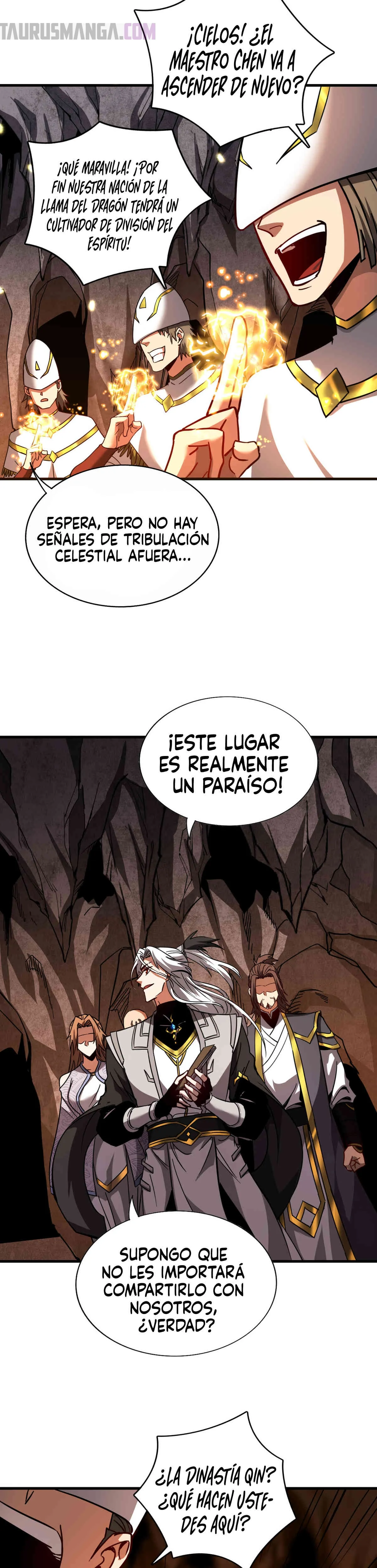 ¡Mientras mis discípulos se matan entrenando, yo me relajo! Capítulo 103 en Línea - página 7