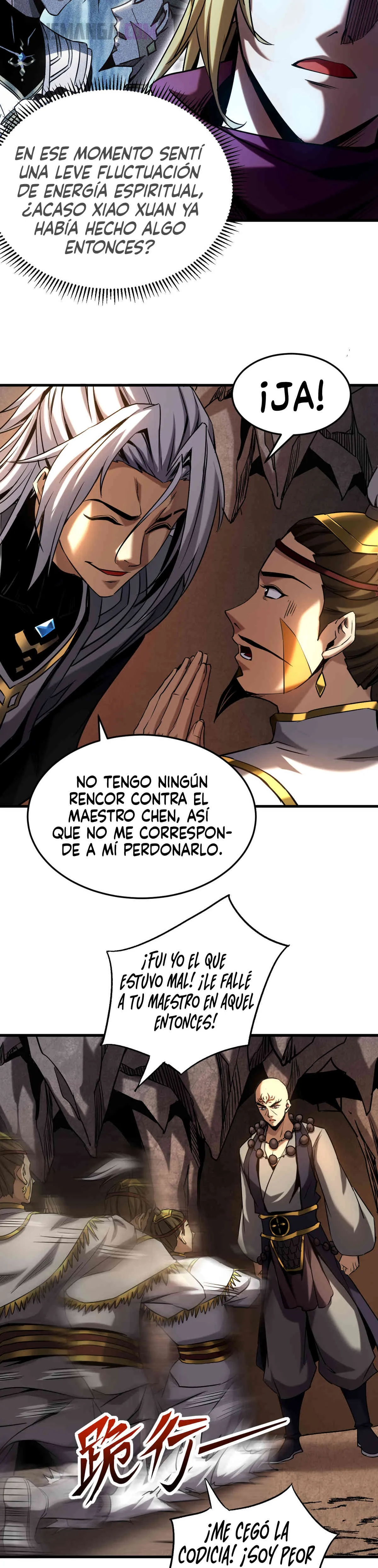 ¡Mientras mis discípulos se matan entrenando, yo me relajo! Capítulo 103 en Línea - página 11