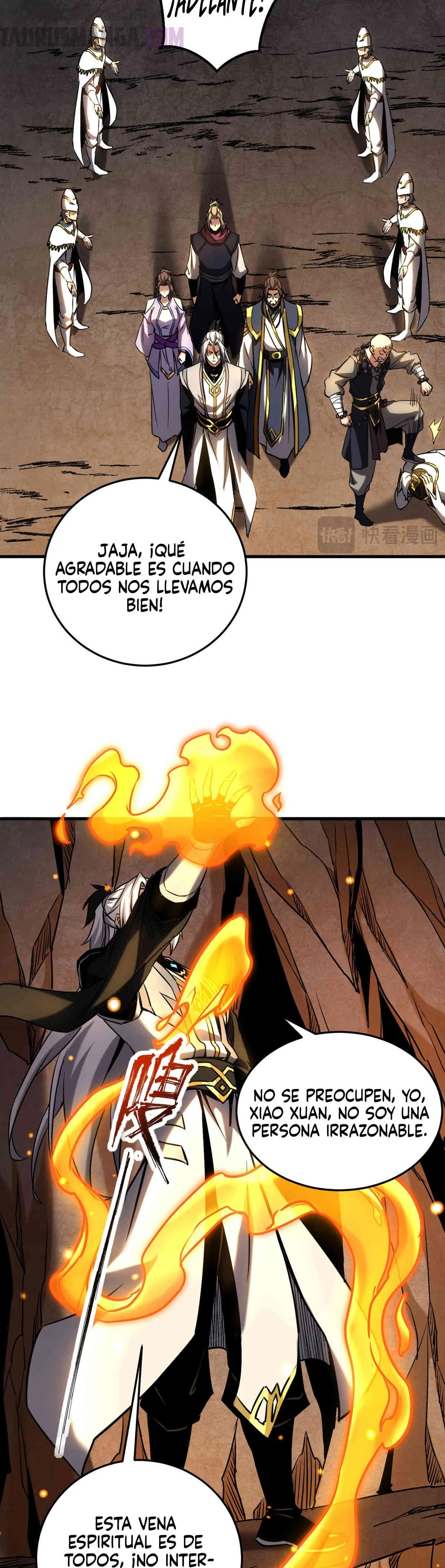 ¡Mientras mis discípulos se matan entrenando, yo me relajo! Capítulo 103 en Línea - página 15