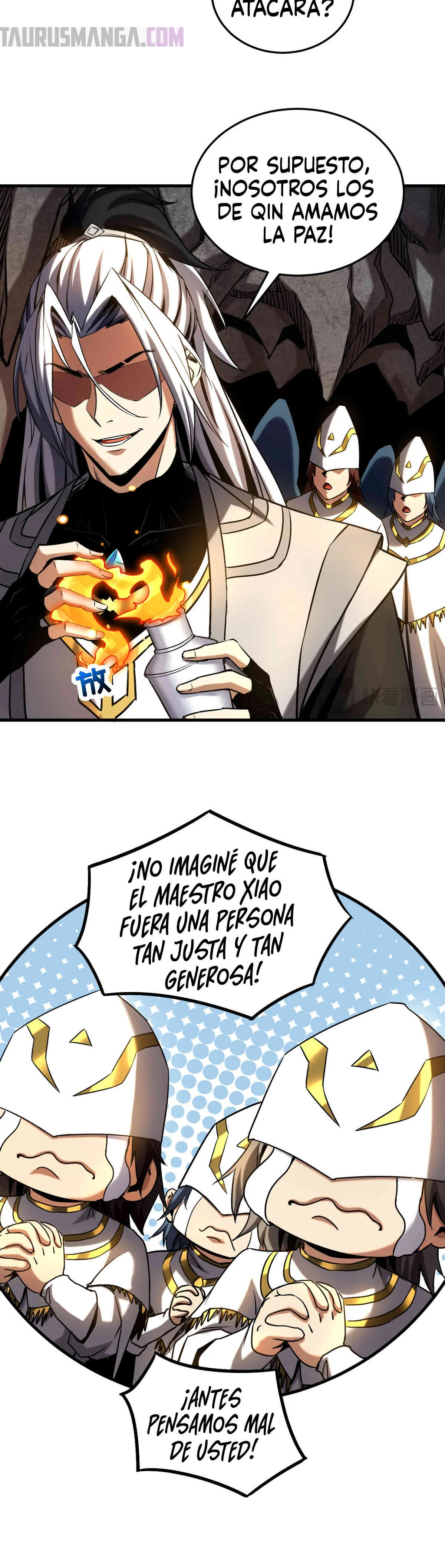 ¡Mientras mis discípulos se matan entrenando, yo me relajo! Capítulo 103 en Línea - página 17