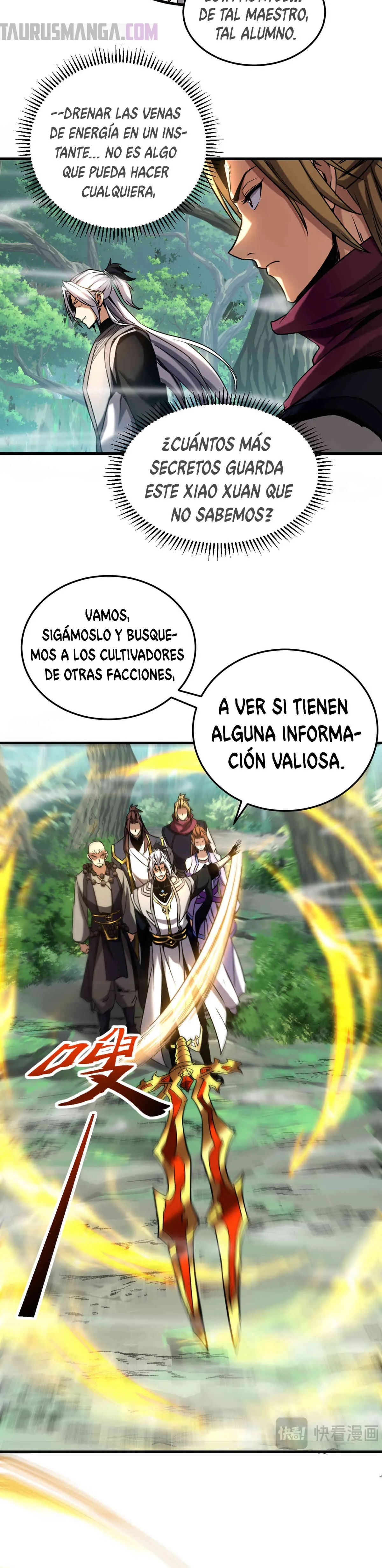 ¡Mientras mis discípulos se matan entrenando, yo me relajo! Capítulo 104 en Línea - página 7