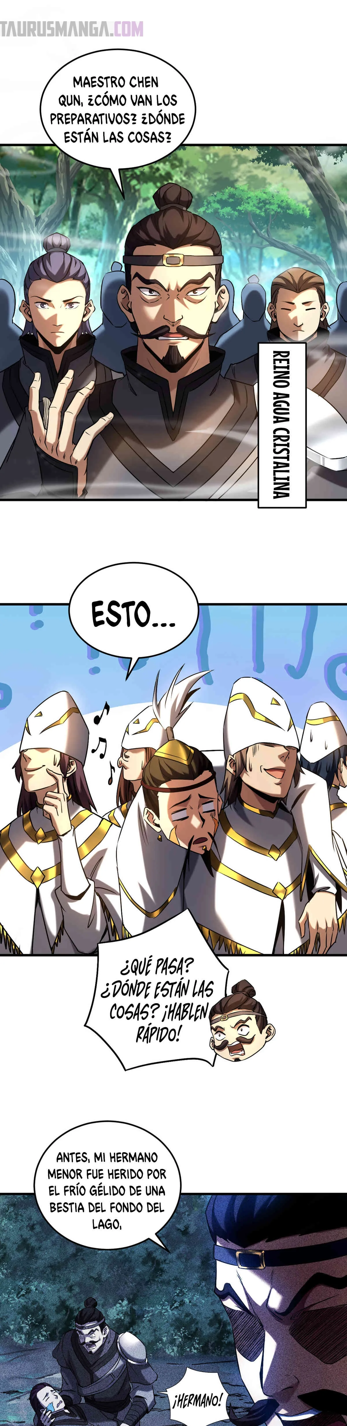 ¡Mientras mis discípulos se matan entrenando, yo me relajo! Capítulo 104 en Línea - página 9