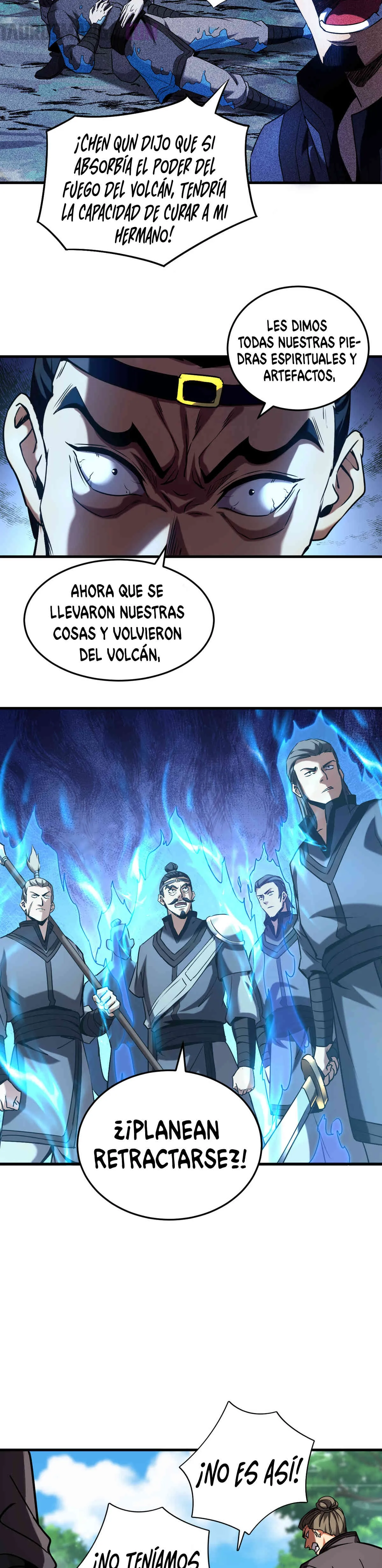 ¡Mientras mis discípulos se matan entrenando, yo me relajo! Capítulo 104 en Línea - página 10