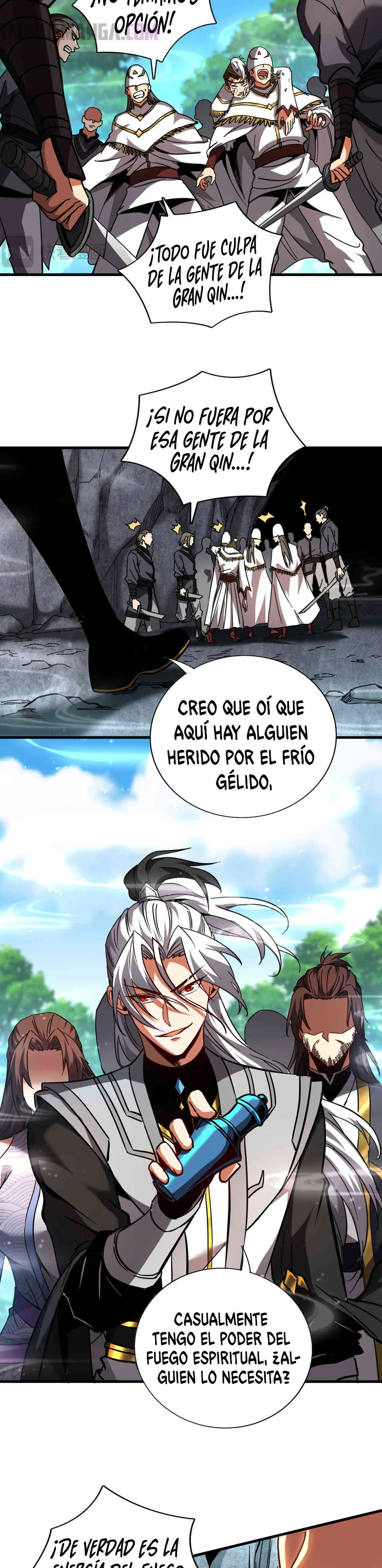 ¡Mientras mis discípulos se matan entrenando, yo me relajo! Capítulo 104 en Línea - página 11