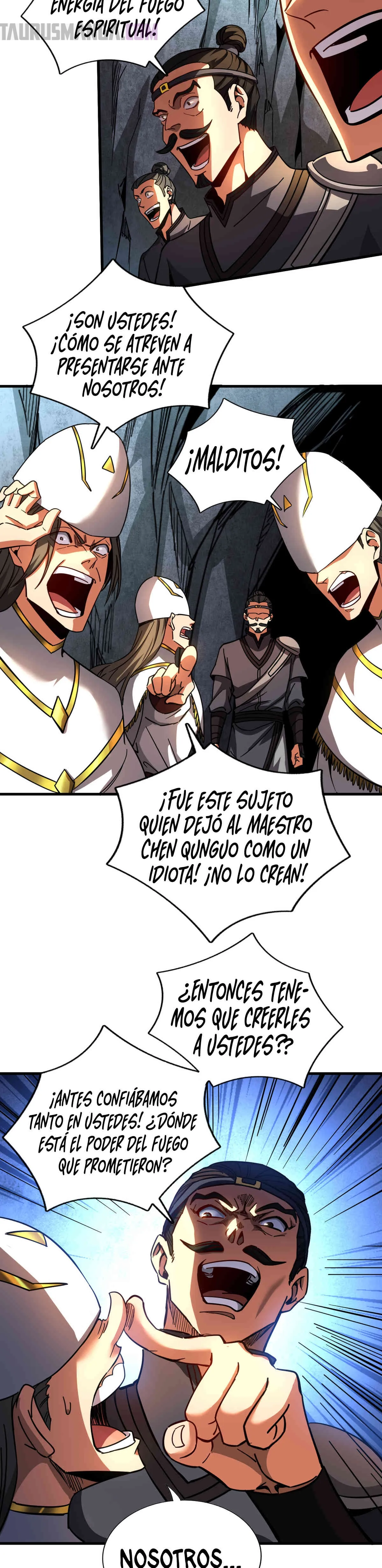 ¡Mientras mis discípulos se matan entrenando, yo me relajo! Capítulo 104 en Línea - página 12
