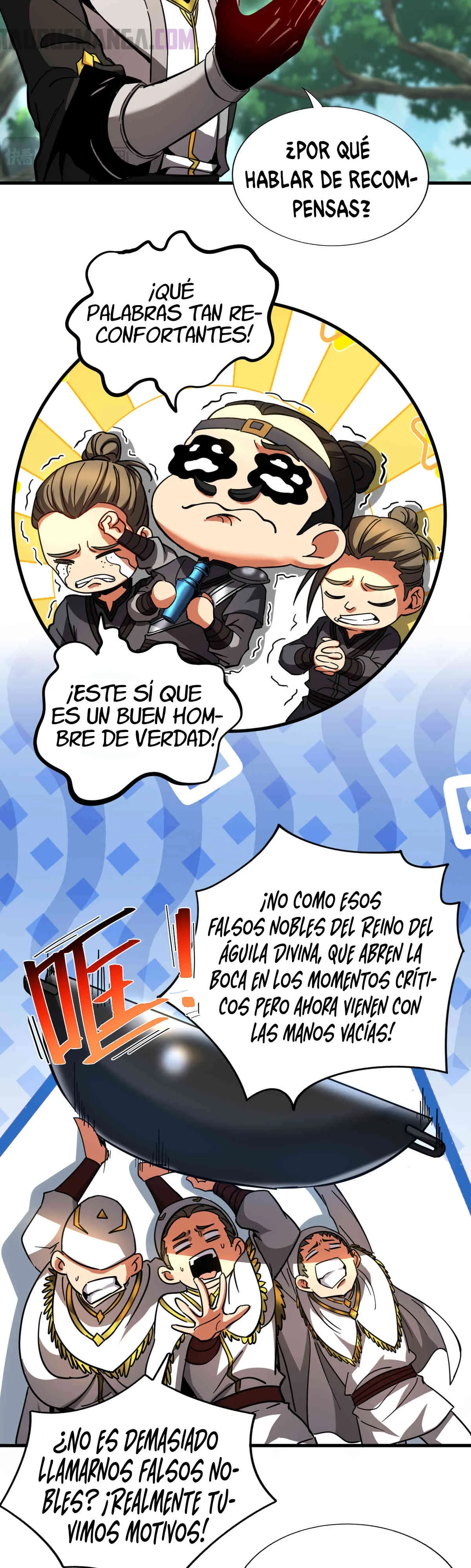 ¡Mientras mis discípulos se matan entrenando, yo me relajo! Capítulo 104 en Línea - página 14