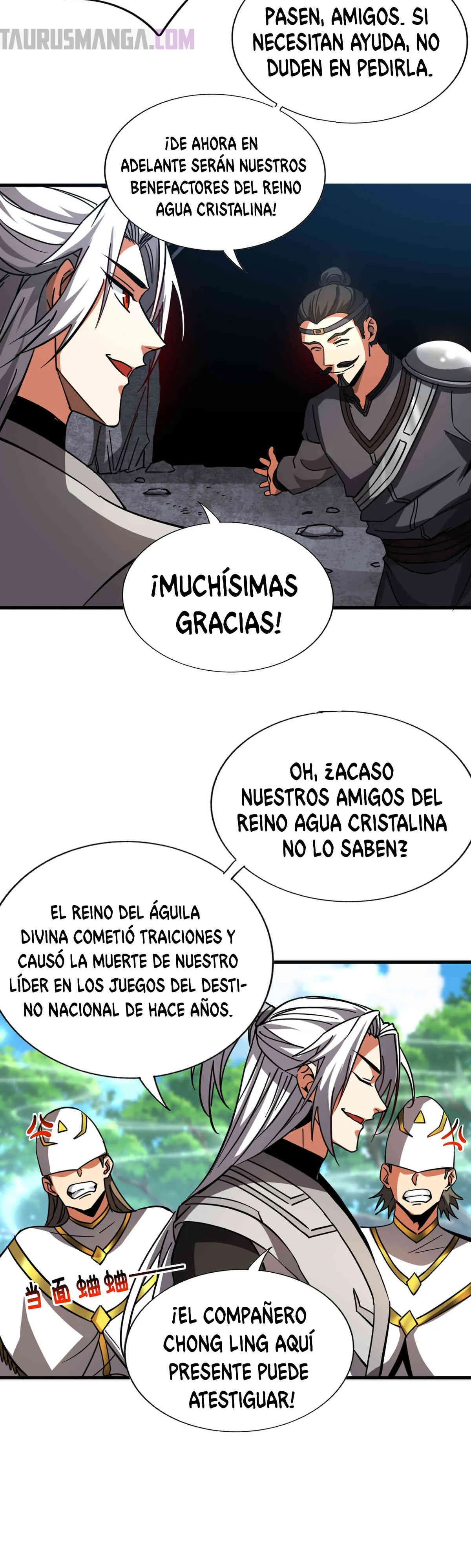 ¡Mientras mis discípulos se matan entrenando, yo me relajo! Capítulo 104 en Línea - página 15