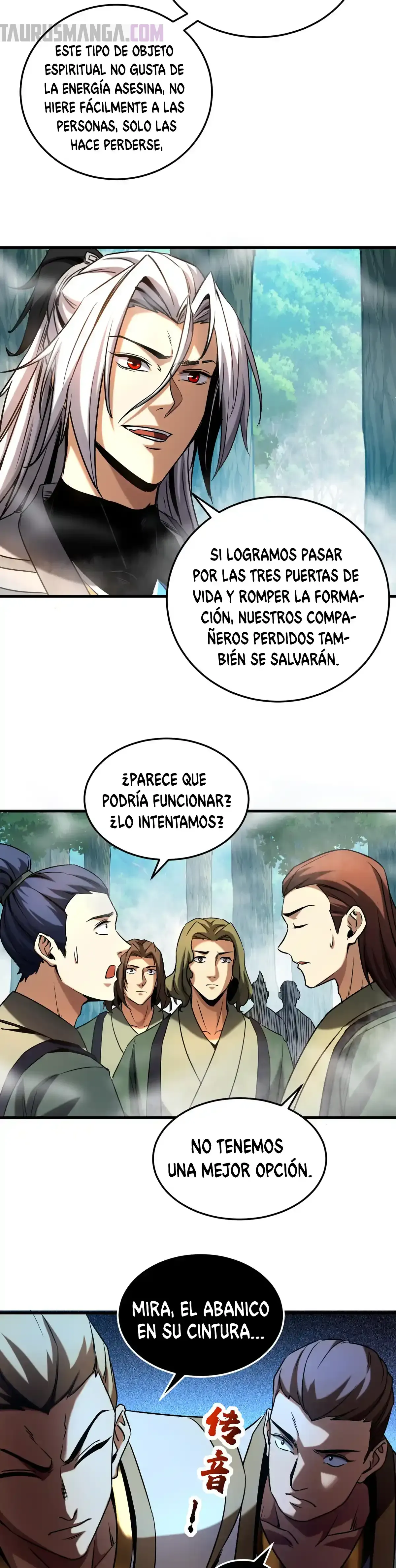 ¡Mientras mis discípulos se matan entrenando, yo me relajo! Capítulo 106 en Línea - página 5