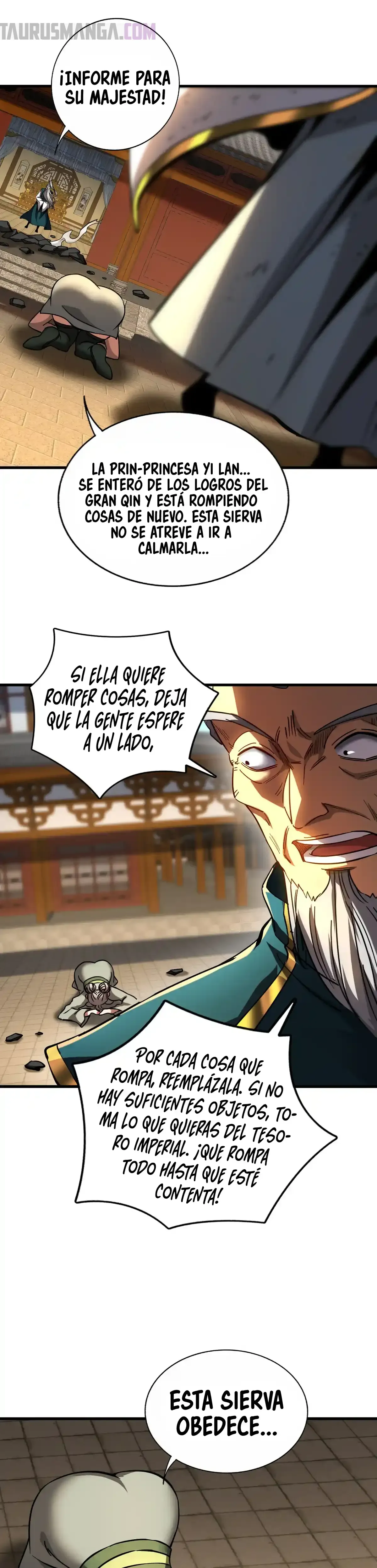 ¡Mientras mis discípulos se matan entrenando, yo me relajo! Capítulo 107 en Línea - página 8