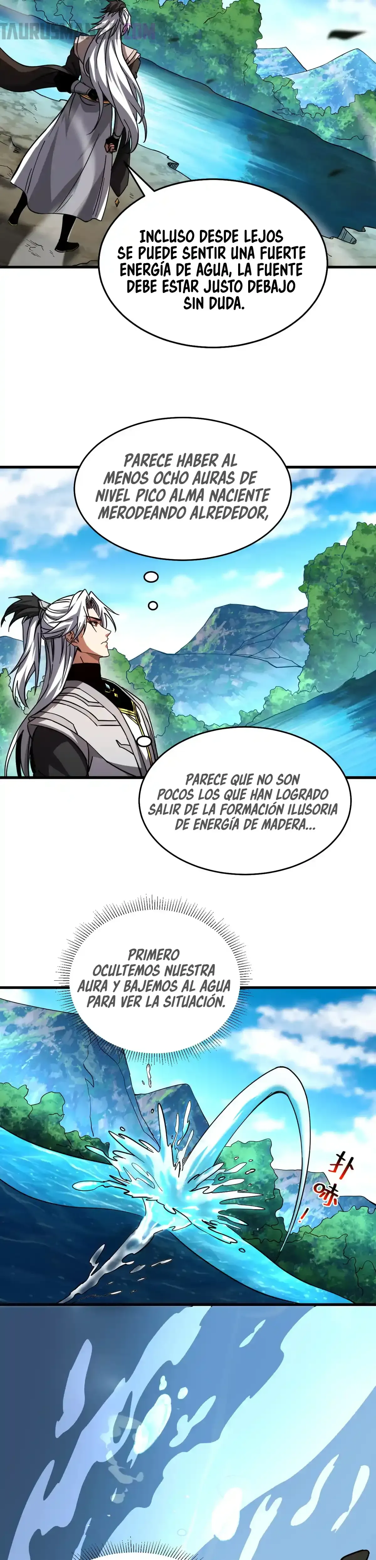 ¡Mientras mis discípulos se matan entrenando, yo me relajo! Capítulo 107 en Línea - página 10