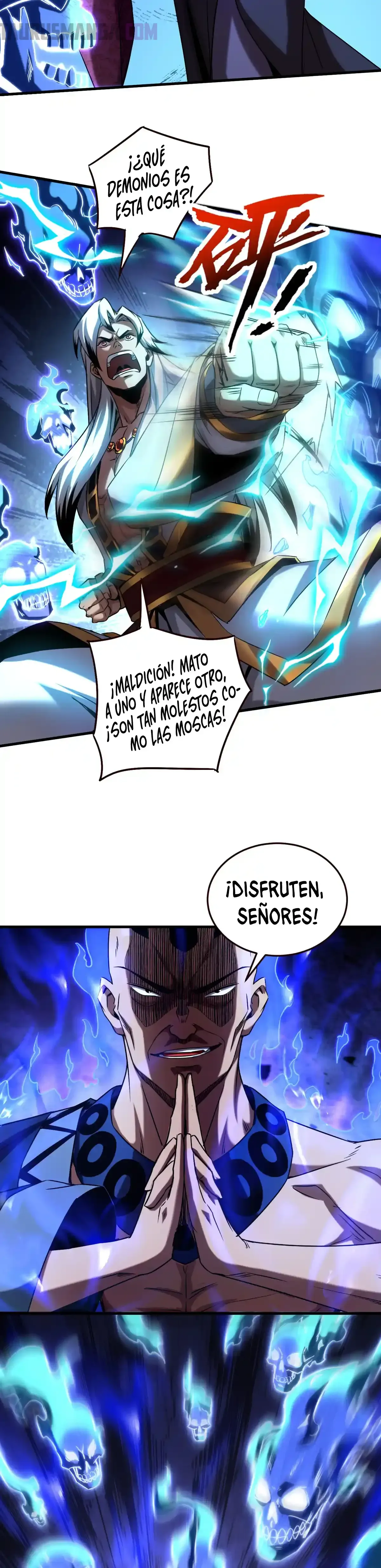 ¡Mientras mis discípulos se matan entrenando, yo me relajo! Capítulo 108 en Línea - página 8