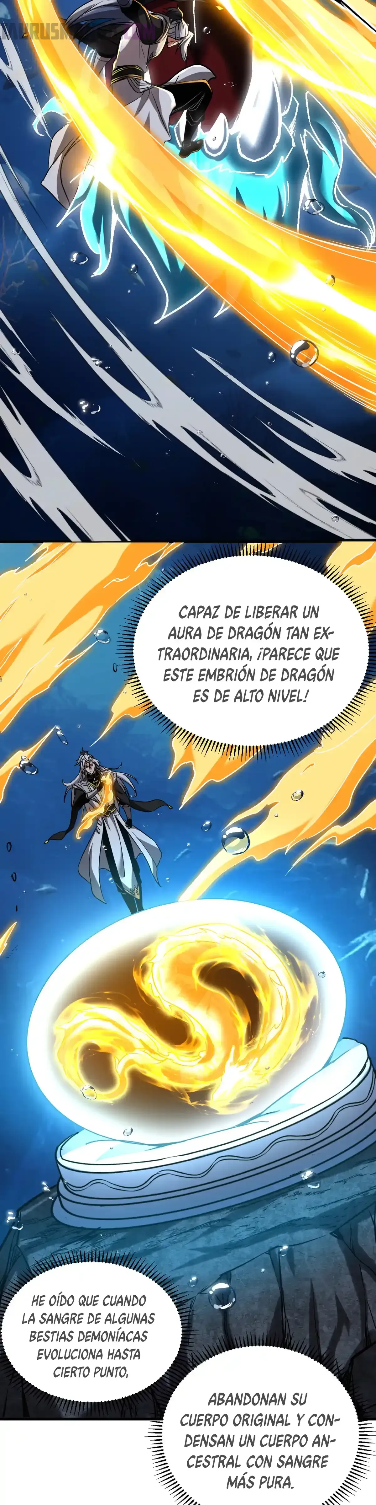 ¡Mientras mis discípulos se matan entrenando, yo me relajo! Capítulo 108 en Línea - página 15