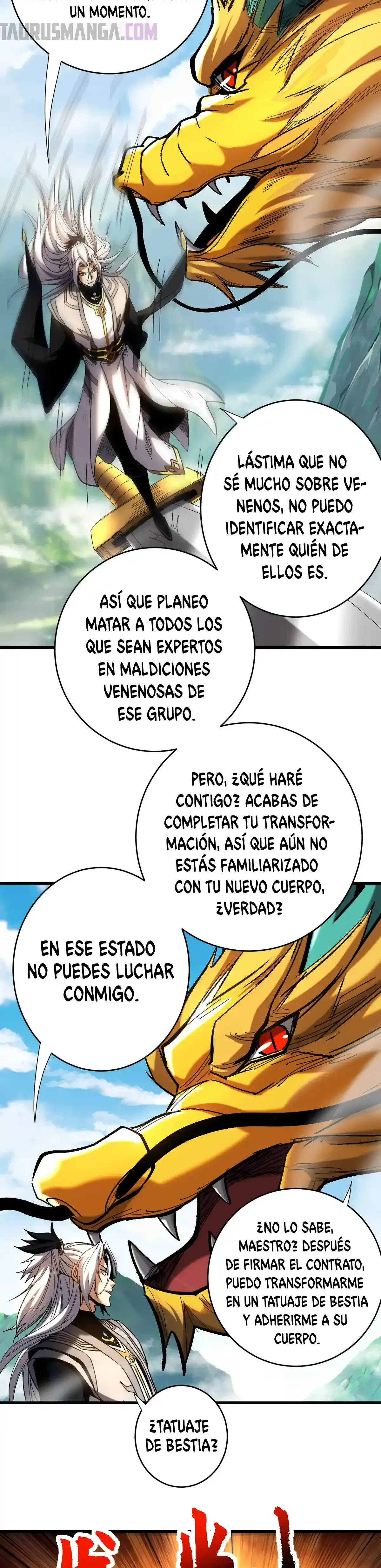 ¡Mientras mis discípulos se matan entrenando, yo me relajo! Capítulo 110 en Línea - página 8