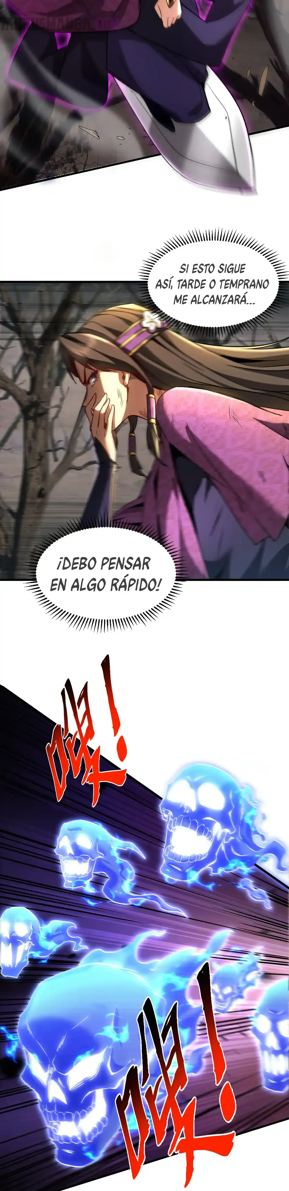 ¡Mientras mis discípulos se matan entrenando, yo me relajo! Capítulo 110 en Línea - página 12