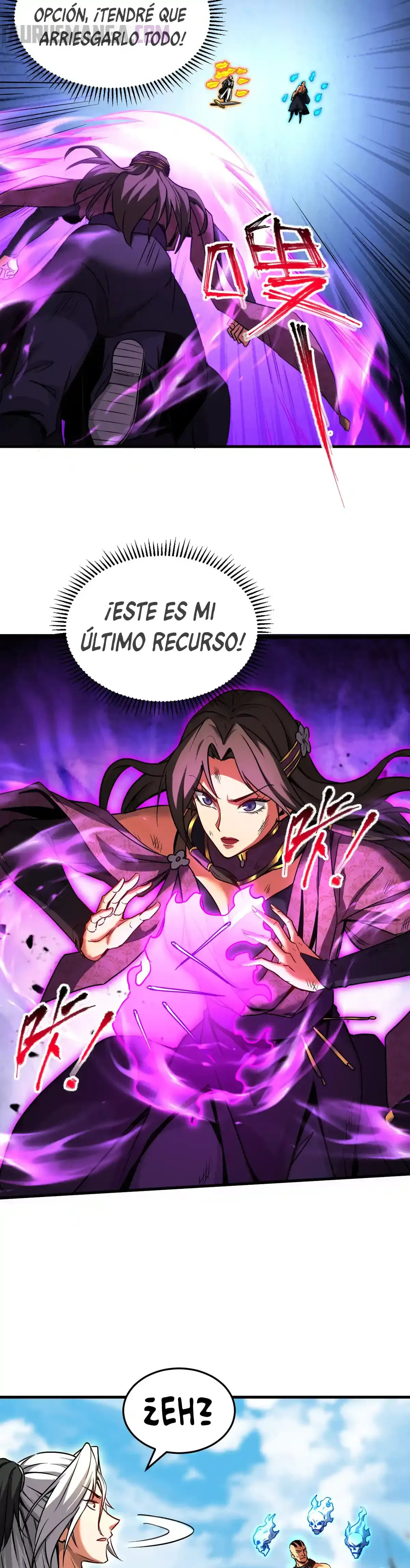 ¡Mientras mis discípulos se matan entrenando, yo me relajo! Capítulo 110 en Línea - página 16
