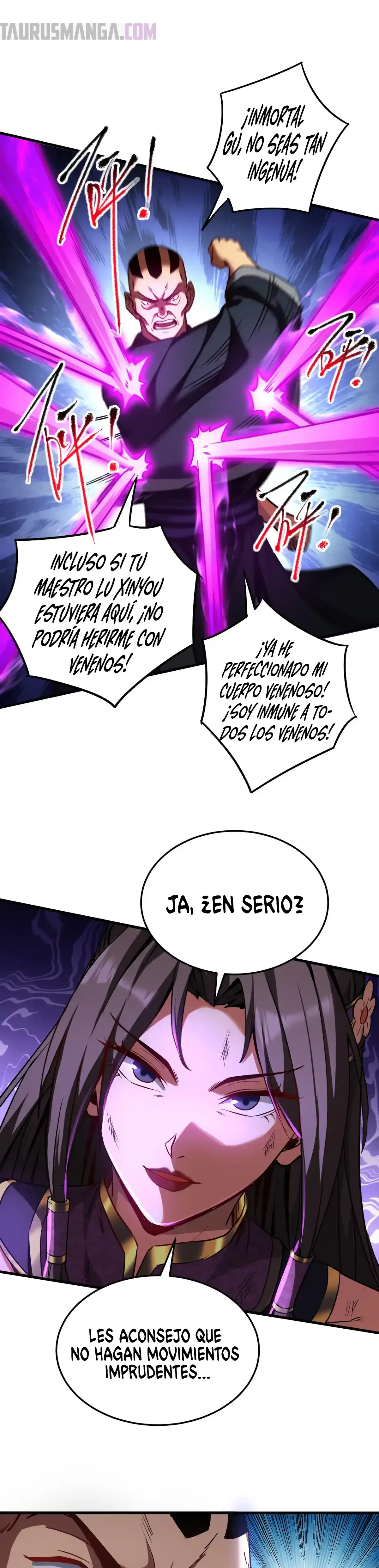 ¡Mientras mis discípulos se matan entrenando, yo me relajo! Capítulo 111 en Línea - página 4