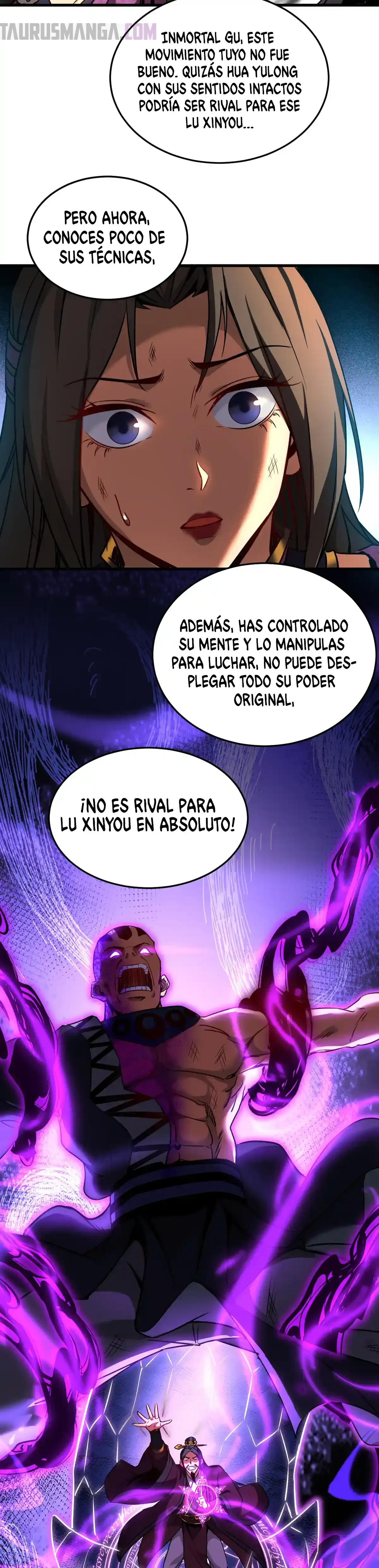 ¡Mientras mis discípulos se matan entrenando, yo me relajo! Capítulo 111 en Línea - página 11