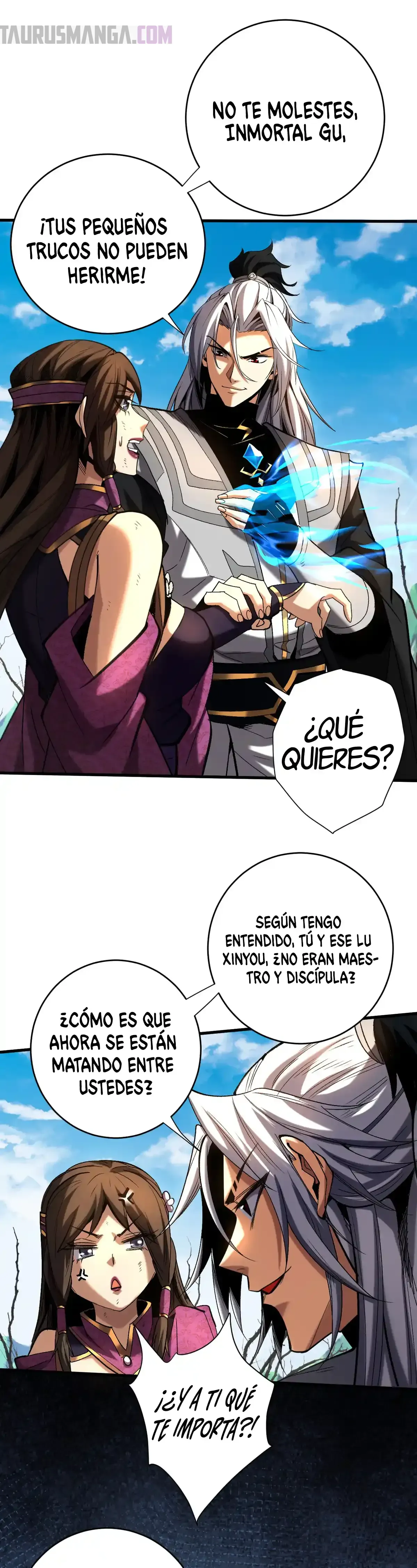 ¡Mientras mis discípulos se matan entrenando, yo me relajo! Capítulo 111 en Línea - página 14