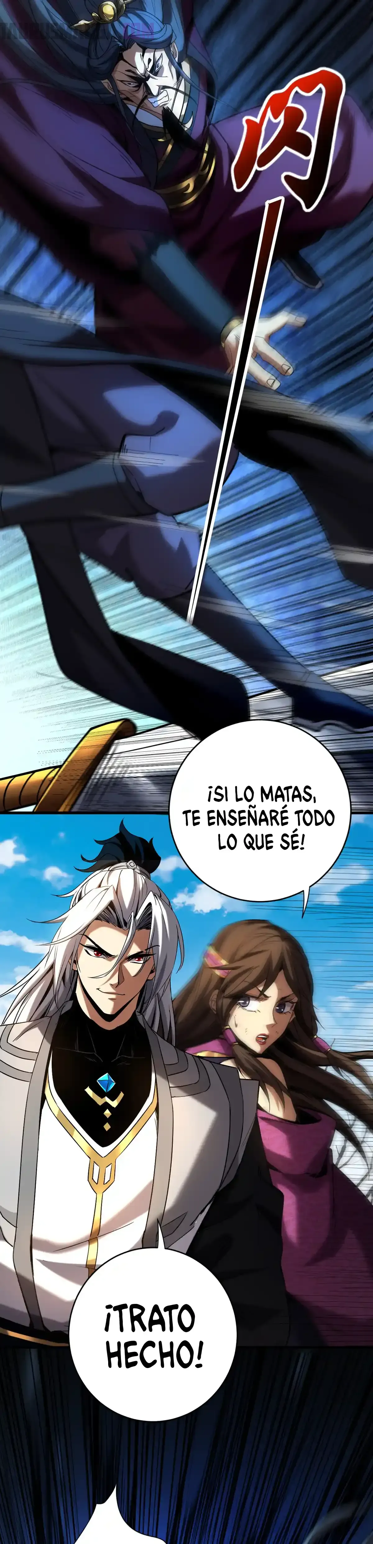 ¡Mientras mis discípulos se matan entrenando, yo me relajo! Capítulo 112 en Línea - página 9