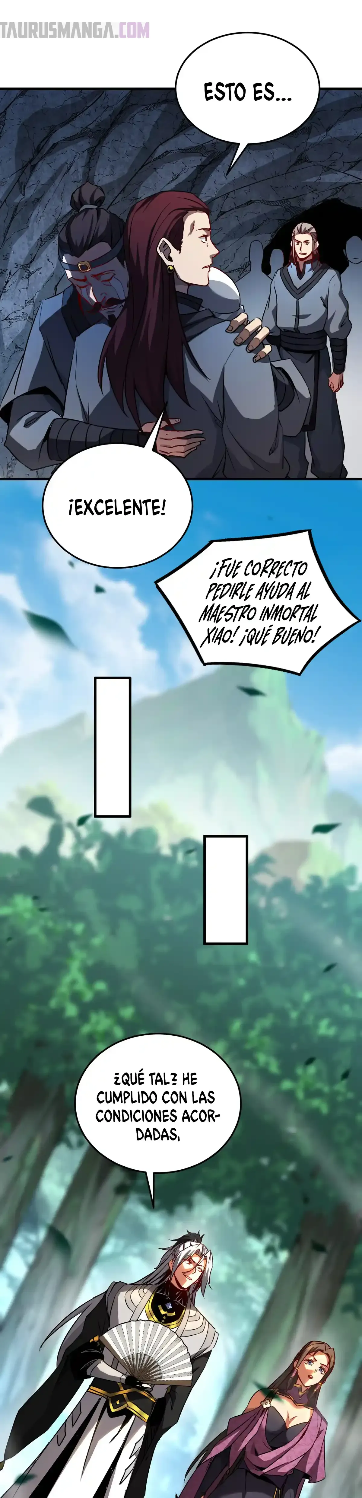 ¡Mientras mis discípulos se matan entrenando, yo me relajo! Capítulo 113 en Línea - página 5