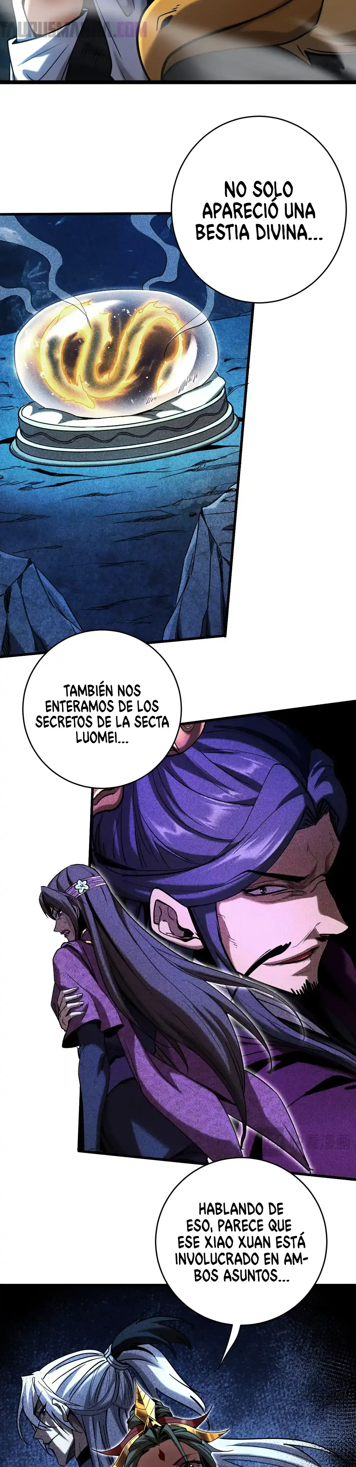 ¡Mientras mis discípulos se matan entrenando, yo me relajo! Capítulo 114 en Línea - página 9