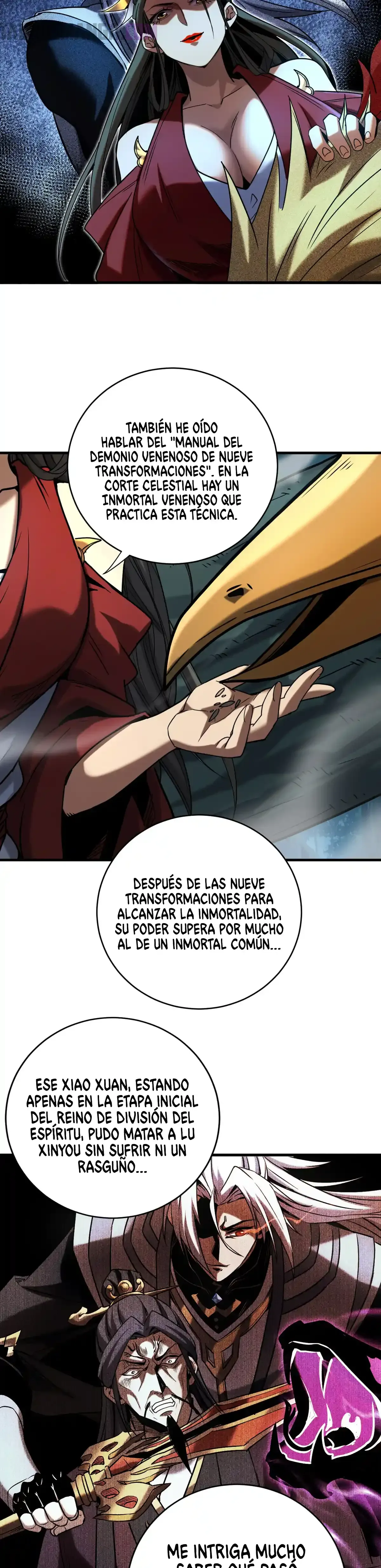 ¡Mientras mis discípulos se matan entrenando, yo me relajo! Capítulo 114 en Línea - página 10