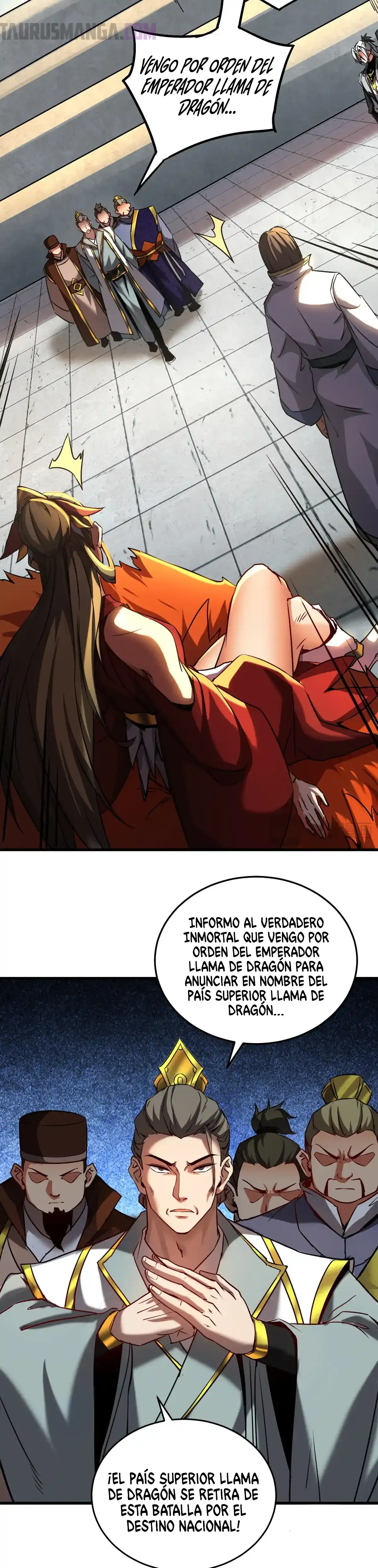 ¡Mientras mis discípulos se matan entrenando, yo me relajo! Capítulo 115 en Línea - página 7