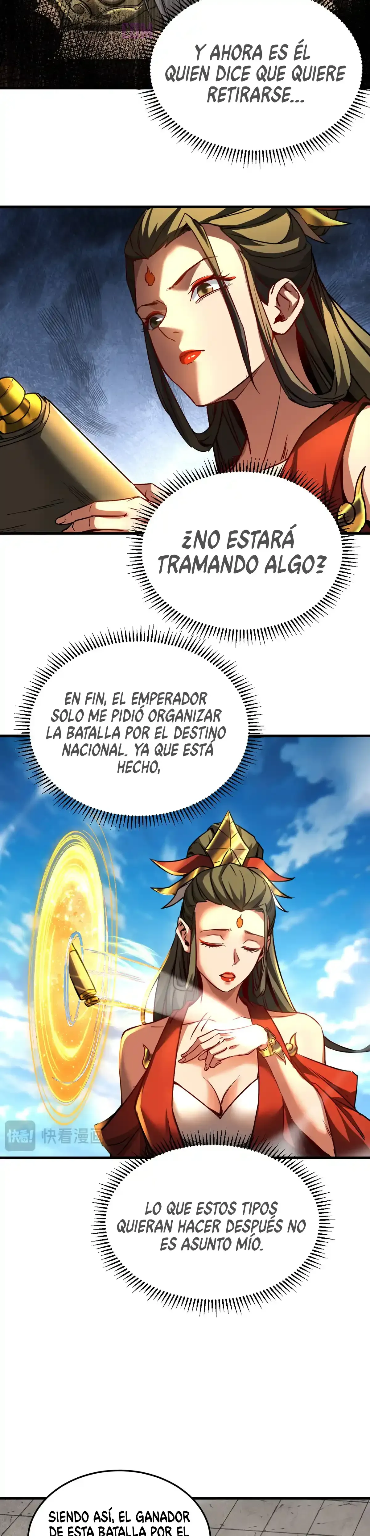¡Mientras mis discípulos se matan entrenando, yo me relajo! Capítulo 115 en Línea - página 10
