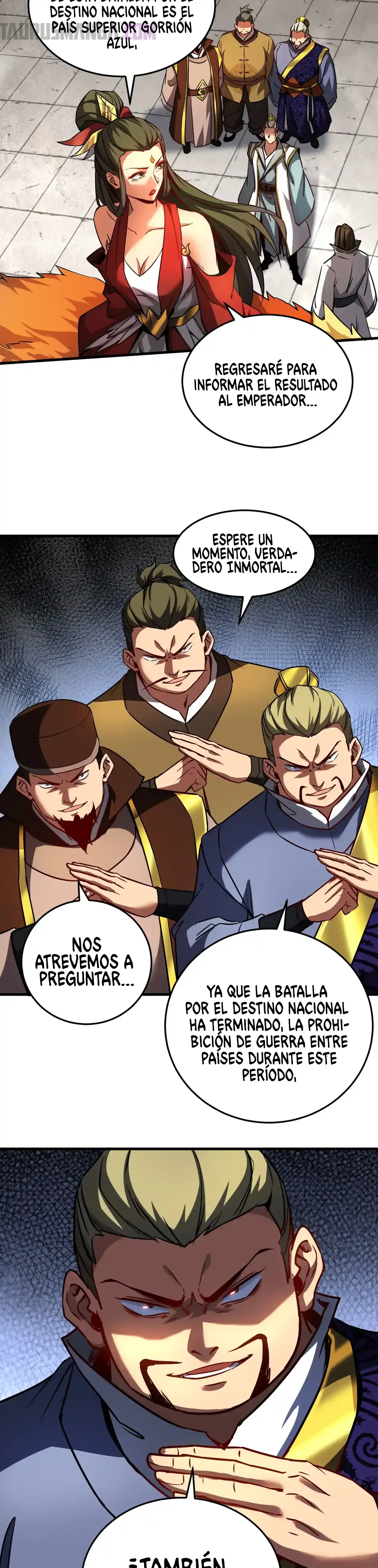 ¡Mientras mis discípulos se matan entrenando, yo me relajo! Capítulo 115 en Línea - página 11