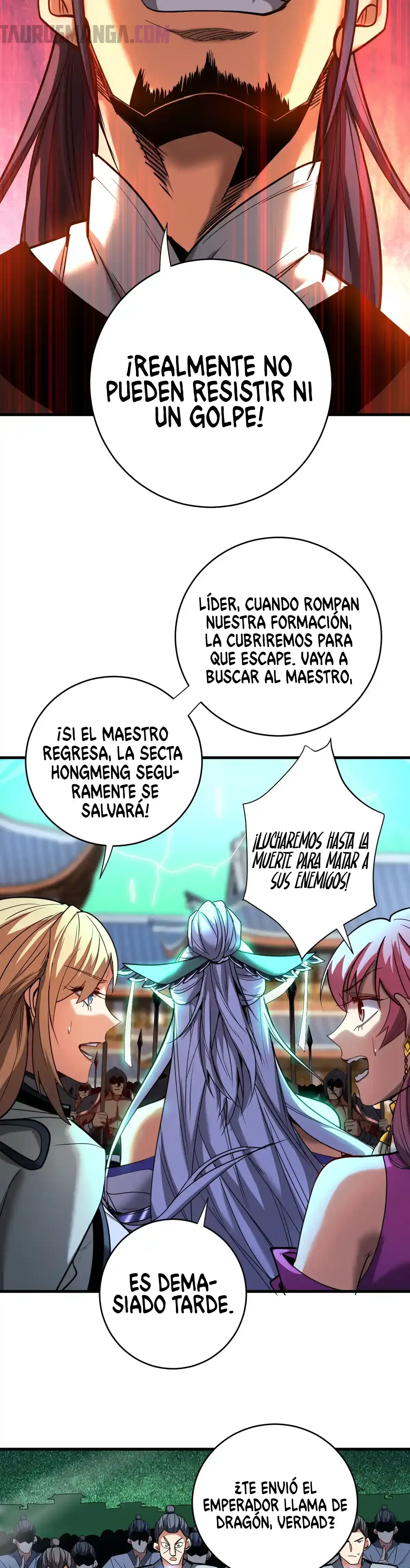 ¡Mientras mis discípulos se matan entrenando, yo me relajo! Capítulo 118 en Línea - página 18
