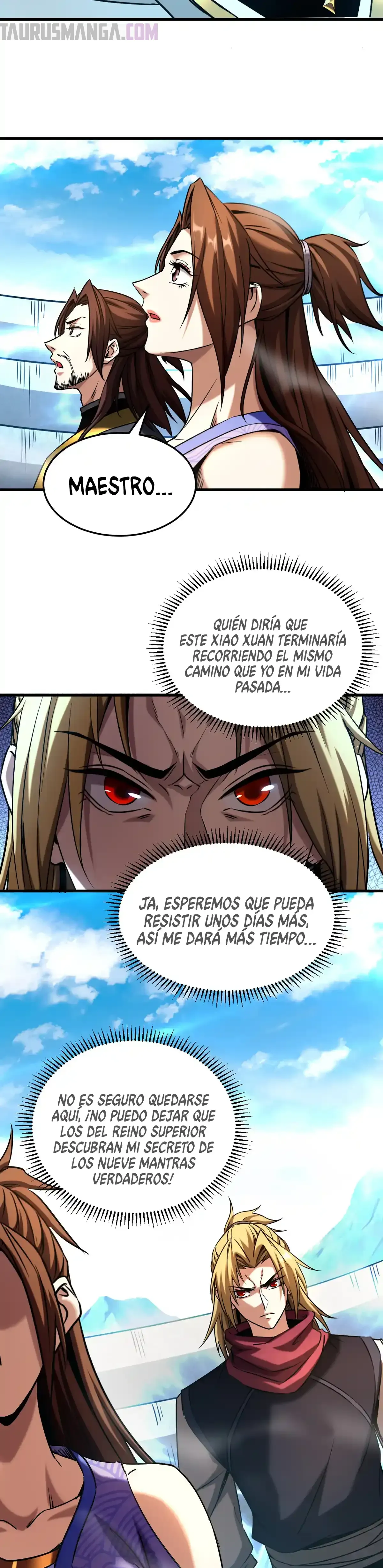 ¡Mientras mis discípulos se matan entrenando, yo me relajo! Capítulo 123 en Línea - página 13