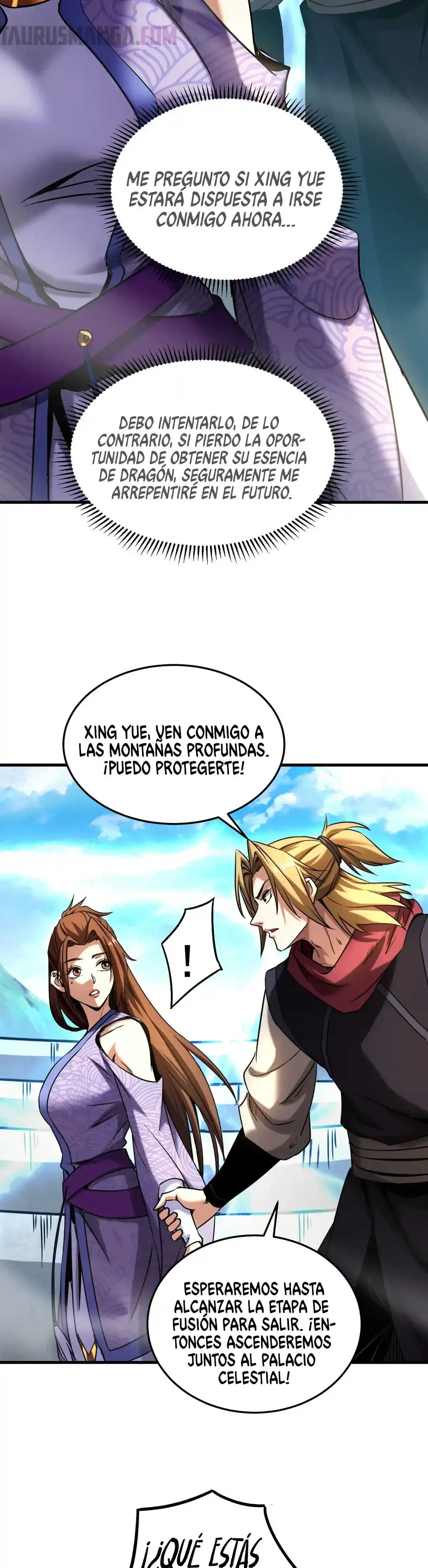 ¡Mientras mis discípulos se matan entrenando, yo me relajo! Capítulo 123 en Línea - página 14
