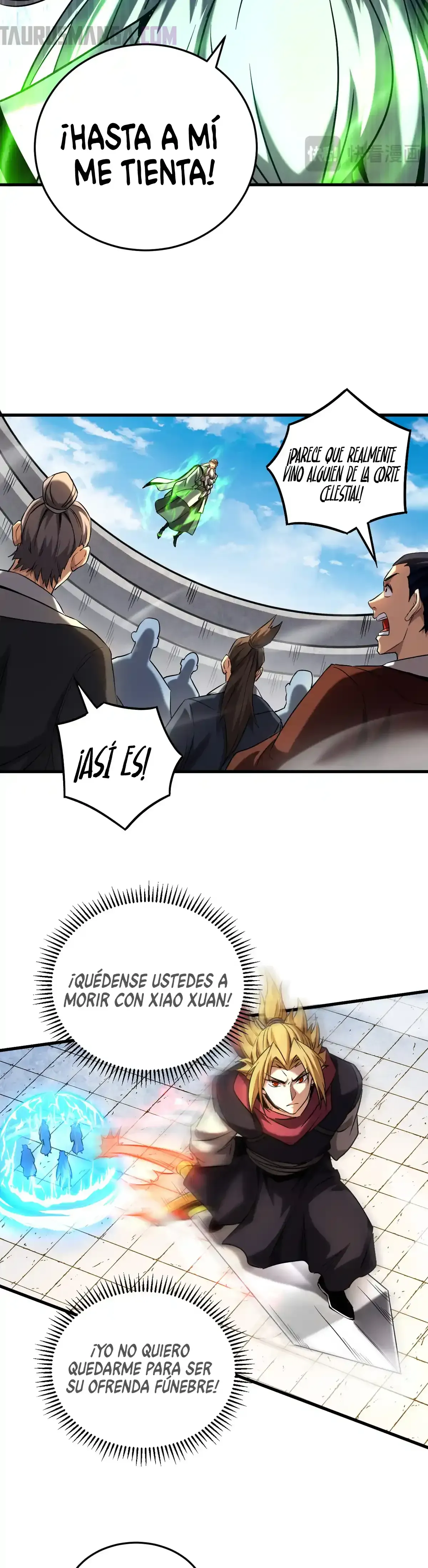 ¡Mientras mis discípulos se matan entrenando, yo me relajo! Capítulo 123 en Línea - página 17