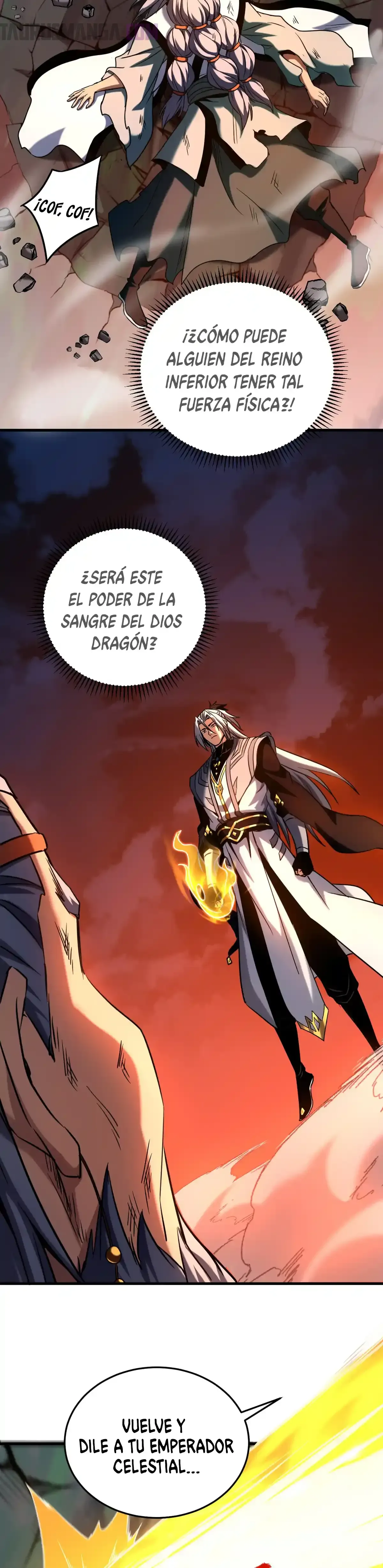 ¡Mientras mis discípulos se matan entrenando, yo me relajo! Capítulo 124 en Línea - página 6