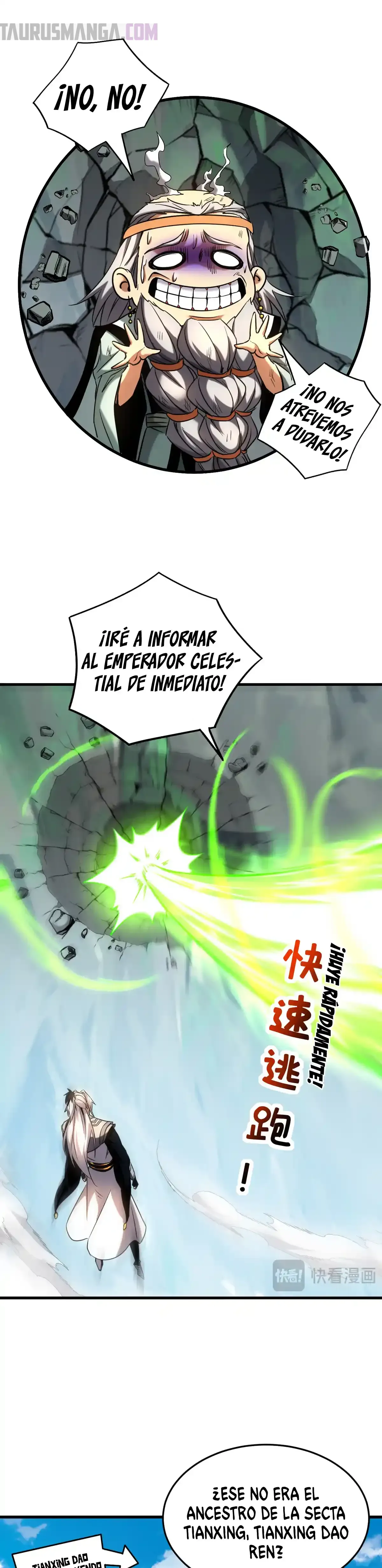 ¡Mientras mis discípulos se matan entrenando, yo me relajo! Capítulo 124 en Línea - página 9