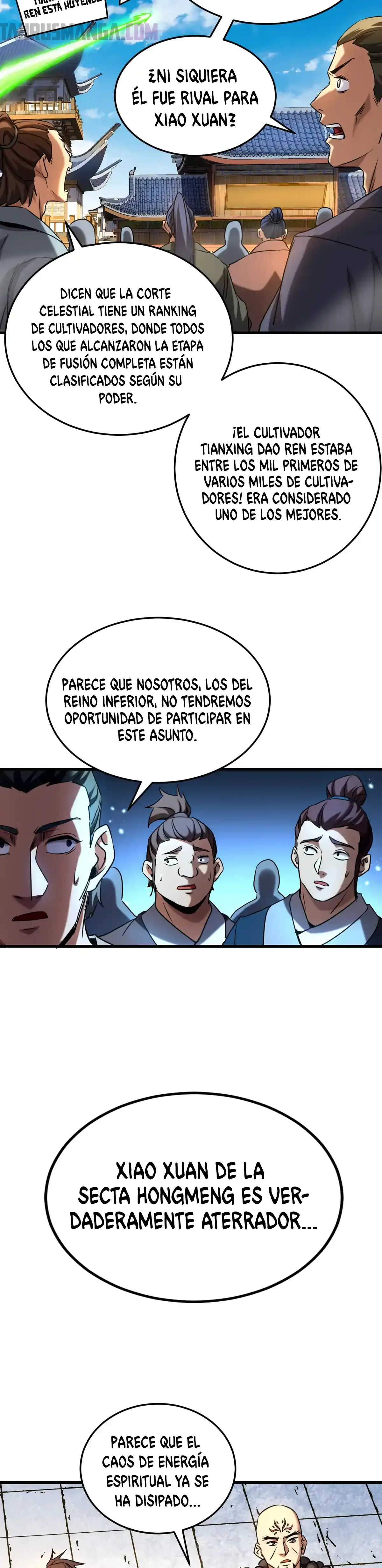 ¡Mientras mis discípulos se matan entrenando, yo me relajo! Capítulo 124 en Línea - página 10