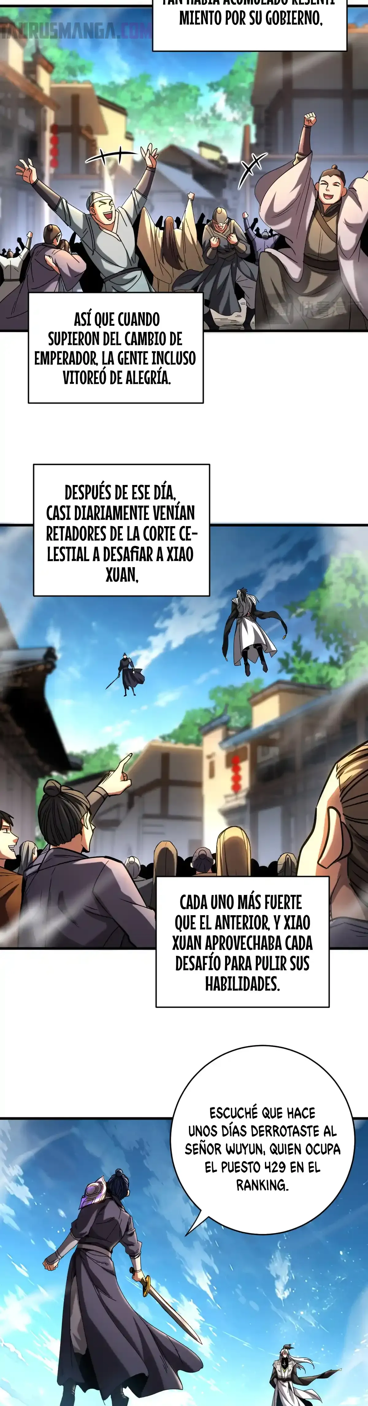 ¡Mientras mis discípulos se matan entrenando, yo me relajo! Capítulo 124 en Línea - página 15