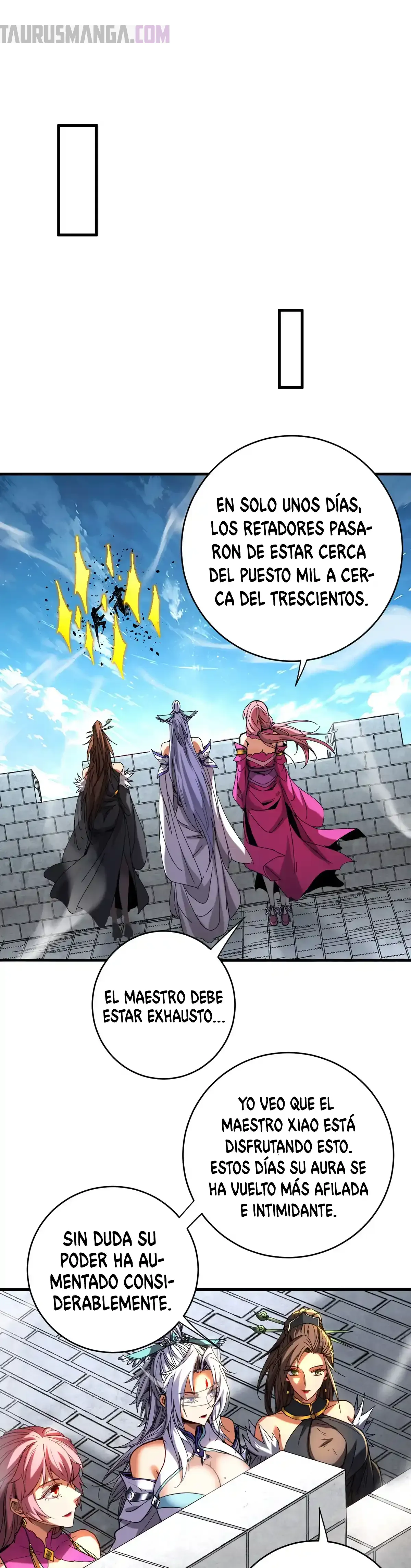 ¡Mientras mis discípulos se matan entrenando, yo me relajo! Capítulo 124 en Línea - página 18