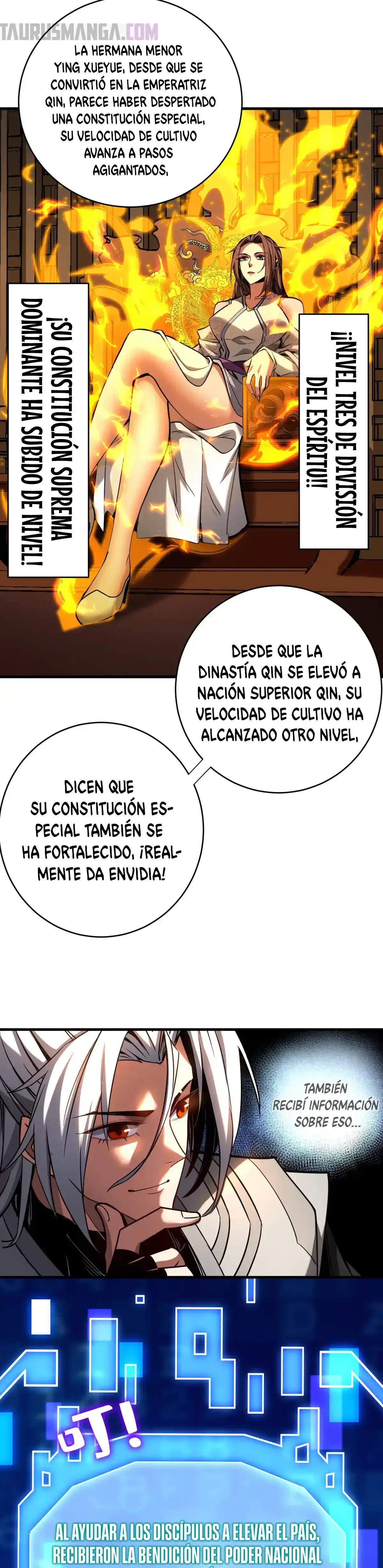 ¡Mientras mis discípulos se matan entrenando, yo me relajo! Capítulo 125 en Línea - página 6