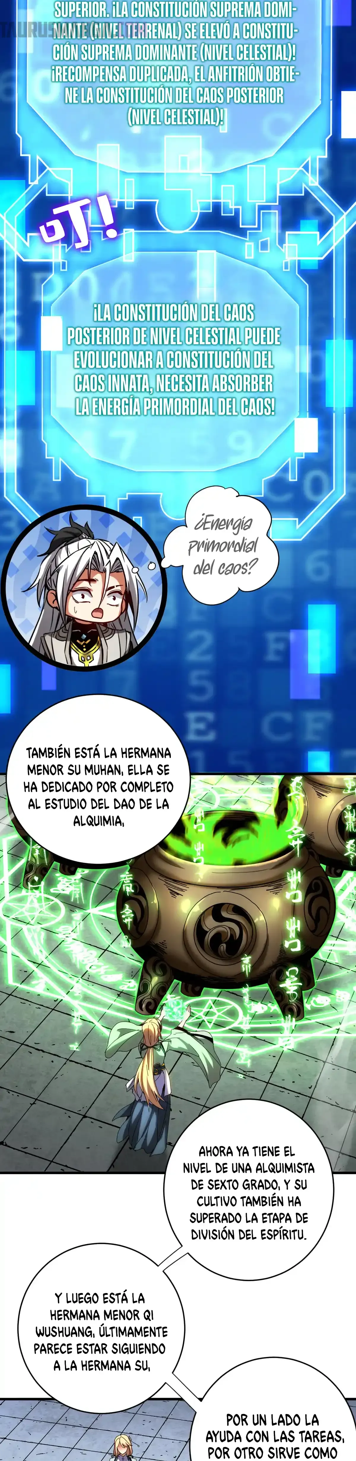 ¡Mientras mis discípulos se matan entrenando, yo me relajo! Capítulo 125 en Línea - página 7