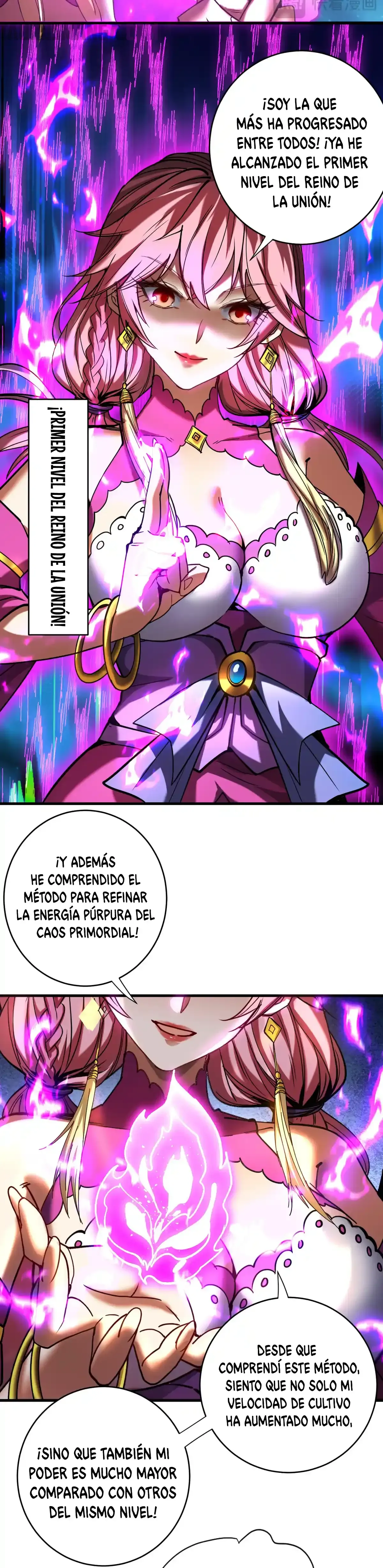 ¡Mientras mis discípulos se matan entrenando, yo me relajo! Capítulo 125 en Línea - página 9