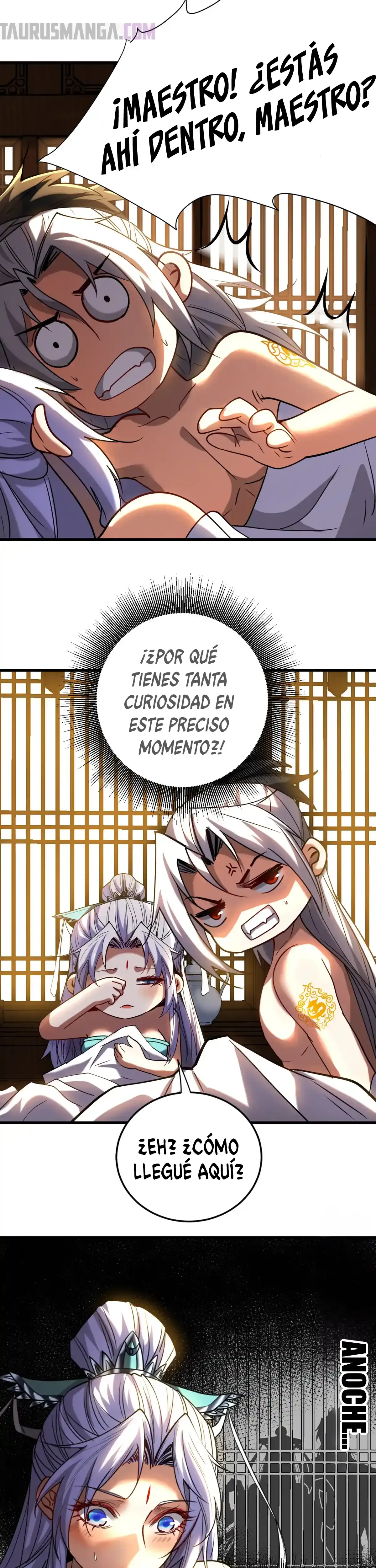 ¡Mientras mis discípulos se matan entrenando, yo me relajo! Capítulo 127 en Línea - página 8
