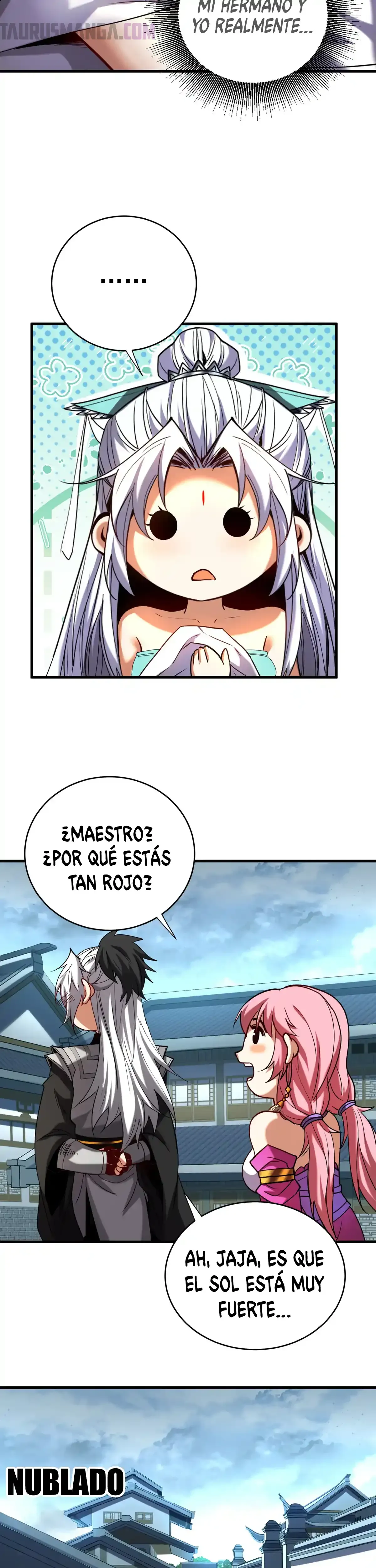 ¡Mientras mis discípulos se matan entrenando, yo me relajo! Capítulo 127 en Línea - página 11