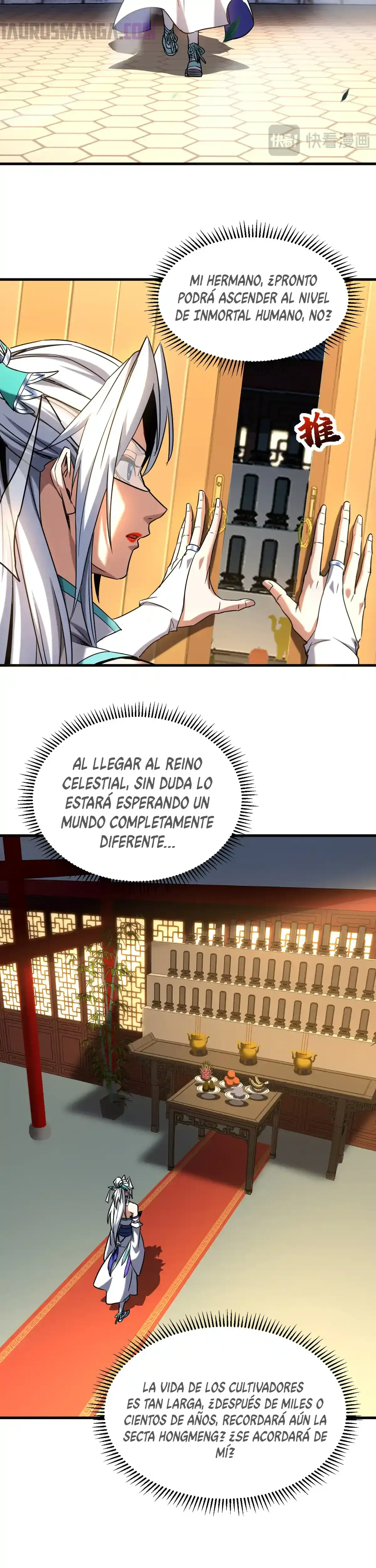 ¡Mientras mis discípulos se matan entrenando, yo me relajo! Capítulo 127 en Línea - página 13